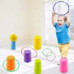 Picture of Night Market Stall Detachable Throwing Hoop Toys Children Parent-Child Games, Spec: 1 Tower+12 Circles