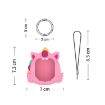 Picture of For Tamagotchi Uni (2023) Pet Game Console Silicone Protective Case (Pink Unicorn)