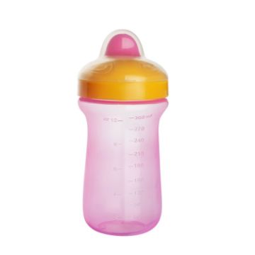 Picture of 300ml Baby Learning Drinking Mug Children Portable Large Capacity Water Bottles (Pink)