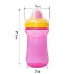 Picture of 300ml Baby Learning Drinking Mug Children Portable Large Capacity Water Bottles (Pink)