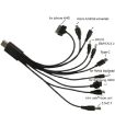 10 in 1 USB Charging Cable for iPhone/PSP/Camera/Nokia/HTC/LG/Samsung - 3