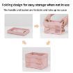 Green Stacking Folding Storage Baskets - Home Kitchen Organizer - 5