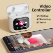 White TWS Wireless Bluetooth 5.3 Smart Earphones with MP3 Function - 4