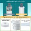 Picture of Bathroom Sewer Pipe Odor Proof Seal Plug Kitchen Drain Blocking Plug (White)