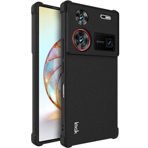 ZTE nubia Z60 Ultra 5G Shockproof TPU Phone Case - Matte Black - 1