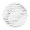 Round Silicone Coaster Non-Slip Wave Mug Heat Insulation Cushion - 1