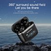 ANC Wireless Bluetooth Earphones - Champagne Gold - 3