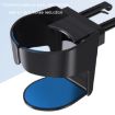 Car Air Conditioner Outlet Cup Holder Ashtray - Black - 4