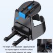Car Air Conditioner Outlet Cup Holder Ashtray - Black - 5