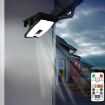 Picture of Solar Outdoor Clip Light LED Courtyard Garden Lamp Human Induction Wall Light Emergency Light, Style: USB+Remote Control