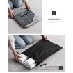 Compression Mesh Travel Cubes Packing Bags - 6 in 1 (Black) - 8