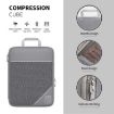 Compression Mesh Travel Cubes Packing Bags - Gray (6 in 1) - 2