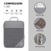 Picture of 3 In 1 Compression Mesh Travel Cubes Clothes Underwear Packing Bags (Gray)