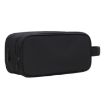 Picture of SM09 Double-layer Large Capacity Digital Accessories Storage Bag, Color: Black