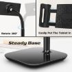 NS-06A Tablet Holder - 360 Degree Rotating Base - Heavy Duty - 5