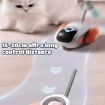 Picture of Remote Control Intelligent Dual Mode Electric Gravity Running Car Cat Toys (Blue)