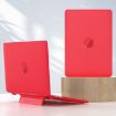 Picture of For Macbook Pro 16.2 2023 A2991/A2780 Frosted Translucent Laptop Protective Case (Red)