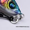 PROBEROS LF137 3D Bionic Lure Warp Bass Leader Fish Freshwater Sea Fishing Bait - 8