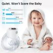 Picture of S12 LCD Screen Smart Large Capacity Portable Wearable Silent Electric Breast Pump, Color: Bilateral