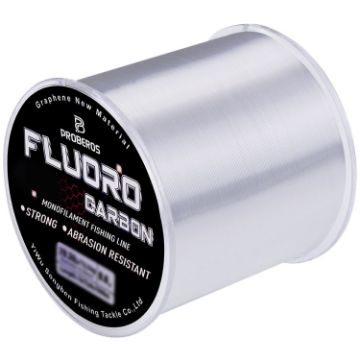Picture of PROBEROS Lures Fluorocarbon Fishing Line Clear Nylon Carbon Fiber Leader Fish Line, Line No.: 2.5 (500m)