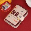 Picture of Festive Cartoon Snap-Type Anti-Degaussing Card Holder Lucky Change ID Storage Bag, Color: Make a Fortune