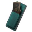 Samsung Galaxy A21s Retro Leather Card Bag Magnetic Phone Case Green - 4