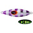 Picture of PROBEROS LF124 Deep Sea Iron Plate Lead Fish Fishing Lure Slow Sinking Rocking Luminous Boat Fishing Bait, Size: 120g (Color B)