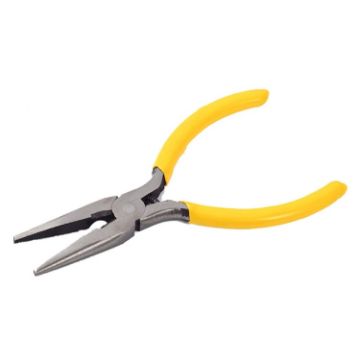 Picture of 4.5 Inch Industrial Grade Mini Wire Pliers Portable Handmade Pliers With Plasticized Handle (Pointed Mouth Plier)