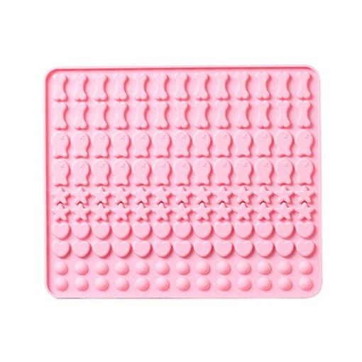 Silicone Pet Snacks Baking Mold - Pink - 1