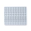 Picture of 130 Grids Silicone Mat Baking Mold Mini Pet Snacks Dog Food Baking Pan Mold Biscuit Cake Mold (Blue)