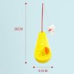 Picture of Cat Toy Ball Cat Stick Self-stimulation Boredom Relief Food Leakage Tumbler (Water Drop Yellow)