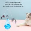 Picture of Cat Toy Ball Cat Stick Self-stimulation Boredom Relief Food Leakage Tumbler (Water Drop Yellow)