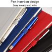 Picture of A5 Business Office Strap Notebook Students Diary Recording Notes (Red)