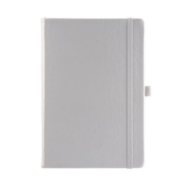 Picture of A5 Business Office Strap Notebook Students Diary Recording Notes (Silver)