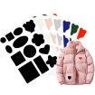 Picture of Self-Adhesive Down Jacket Patch Stickers Nylon Fabric Stickers Seamless Clothes Repair Hole Decals, Style: Whole Sheet Glossy