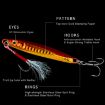 Picture of PROBEROS LF128 Long Casting Lure Iron Plate Lead Fish Freshwater Sea Fishing Warp Bass Metal Sequins Baits, Size: 30g (Color E)