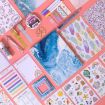 Picture of Children DIY Decorative Handbook Scrapbook Stickers (Pink)
