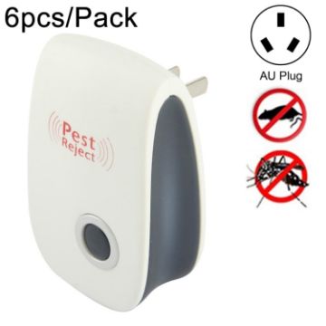 Picture of 6pcs/Pack Ultrasonic Electronic Cockroach Mosquito Pest Reject Repeller, AU Plug