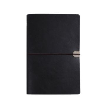 Picture of A6 Business Office Loose Leaf Notes Student Conference Diary Recording Notebooks (Black)