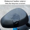 Picture of Electronic Bicycle Thickened Leather Heat Insulation Waterproof Universal Seat Cushion Covers, For: Front Seat