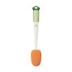 Picture of Long Handle Household Multifunctional Cup Washing Brush Carrot Shape 3 In 1 Cleaning Brush (Green)