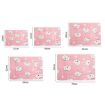 Picture of 32x25cm Thickened Pet Cushion Cat Dog Blanket Pet Bed (Pink Stars)