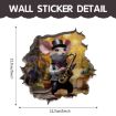 Picture of 3D Cartoon Mouse Wall Stickers Home Kitchen Animal Decorative Decals, Model: CT70175G-T