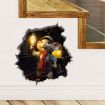 Picture of 3D Cartoon Mouse Wall Stickers Home Kitchen Animal Decorative Decals, Model: CT70164G-T