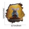 Picture of 3D Cartoon Mouse Wall Stickers Home Kitchen Animal Decorative Decals, Model: CT70251G-T