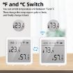Picture of Wifi Temperature And Humidity Meter Sensor Equipment Smart Home Graffiti APP Temperature And Humidity Sensor (White)