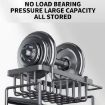 Multifunctional Kitchen Sink Drain Rack Gray - 6
