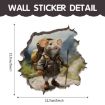 Picture of 3D Cartoon Mouse Wall Stickers Home Kitchen Animal Decorative Decals, Model: CT70178G-T