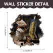 Picture of 3D Cartoon Mouse Wall Stickers Home Kitchen Animal Decorative Decals, Model: CT70185G-T