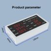 Indoor Air Monitor TVOC Formaldehyde Detector - Light Gray - 3